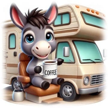 "Donkey RV Life" - ASScoozie Design on FrostBuddy Universal Buddy | A Sweet Sip