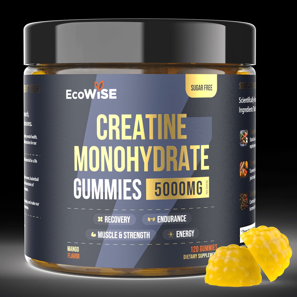 Ecowise Monohydrate Gummies EM