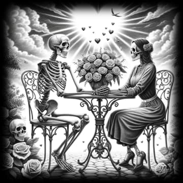 "Eternal Love - Rose Table" - ASScoozie Design on FrostBuddy Universal Buddy | A Sweet Sip