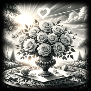 "Everlasting Blooms - Rose Urn" - ASScoozie Design on FrostBuddy Universal Buddy | A Sweet Sip