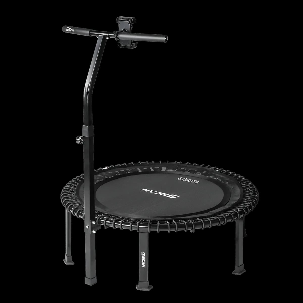 FED Fitness Bcan Series BT4 Soft Land Pro Adult Bungee Trampoline with Bungees Pre-Assembled