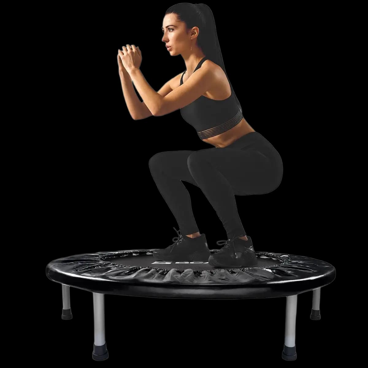 FED Fitness Bcan Series SP2 Foldable Mini Spring Trampoline