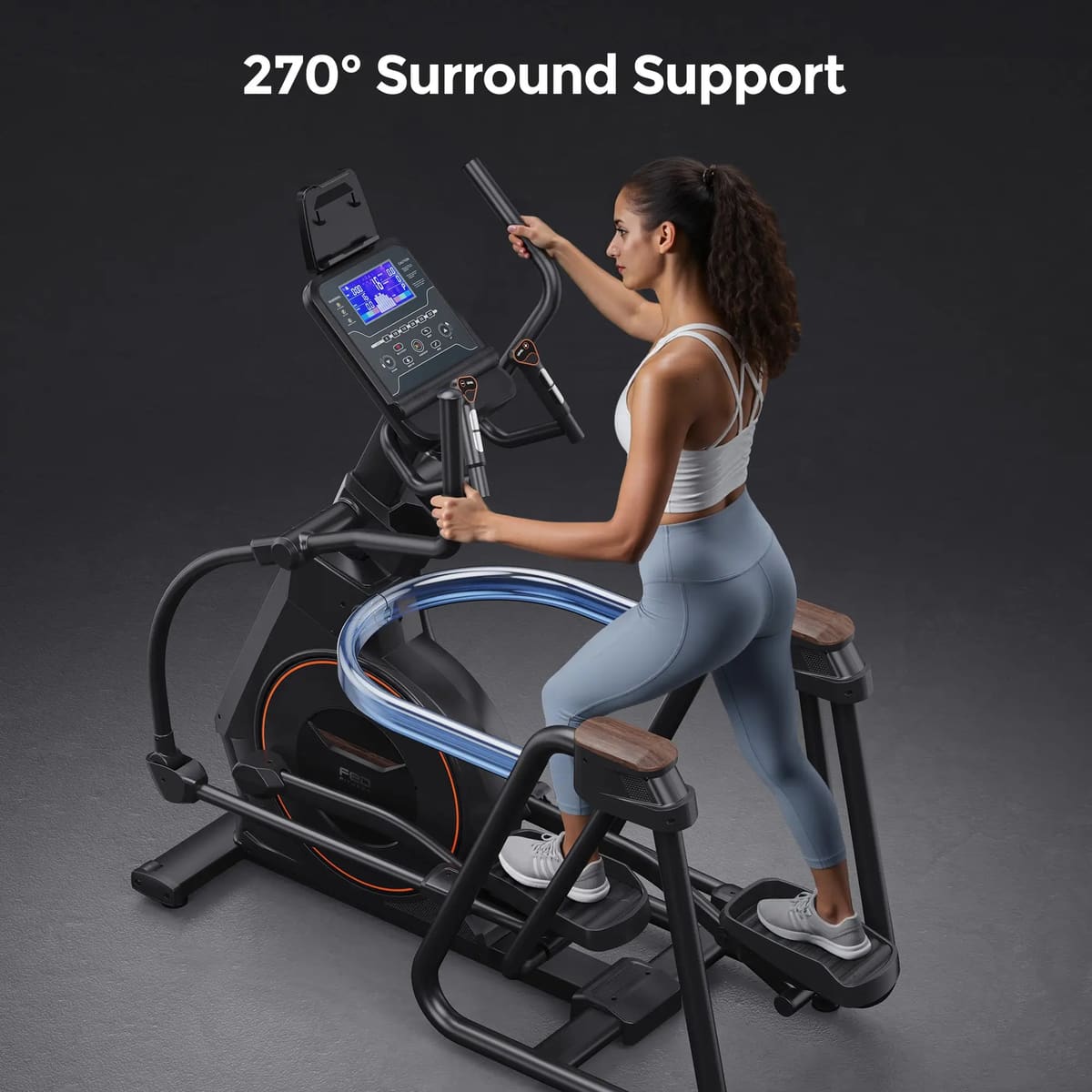 FED Fitness EM4 Suspension Elliptical Machine Ultra