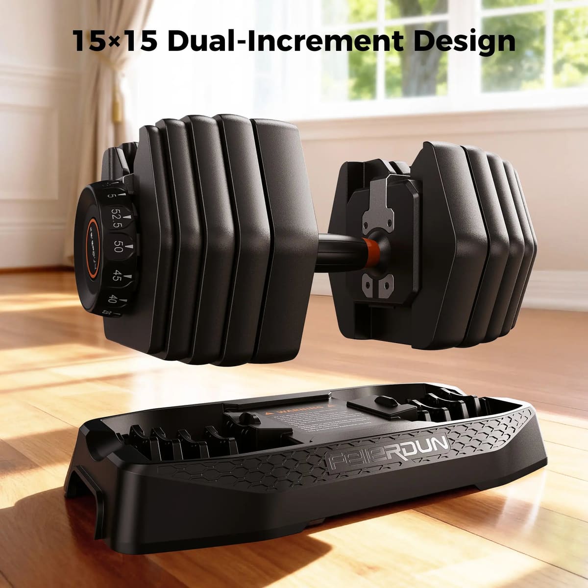 FED Fitness Feierdun Series DB1 Quick Adjustable Dumbbell 52.5LBS