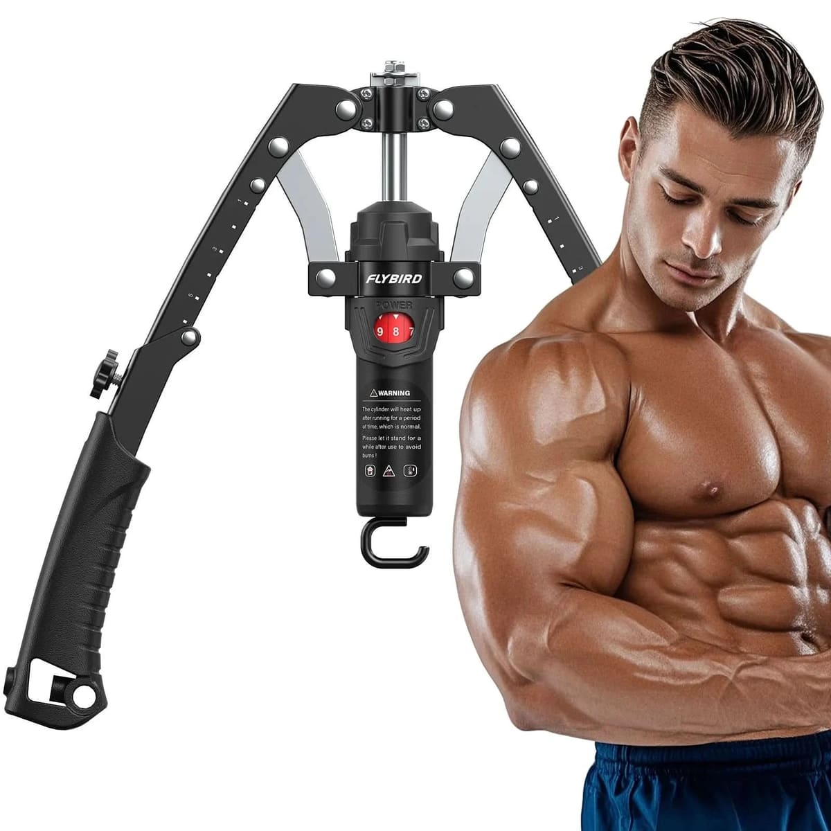 FED Fitness Flybird Series CT1 3-in-1 Chest Trainer With Ab Roller Wheel