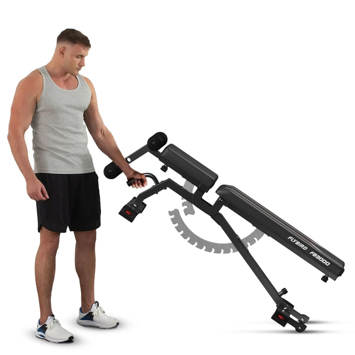 FED Fitness Flybird Series WB8 Heavy Duty Adjustable Weight Bench