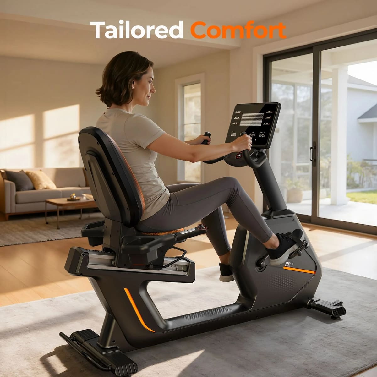FED Fitness RE3 Recumbent Exercise Bike Ultra