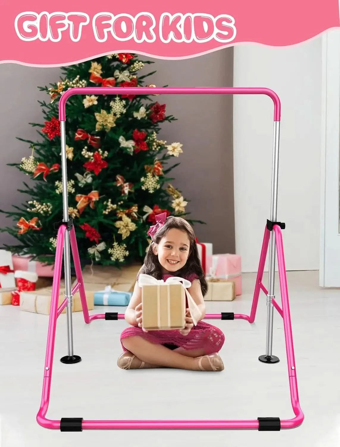 FED Fitness Sportsroyals Series GB1 Adjustable foldable Gymnastics Bar
