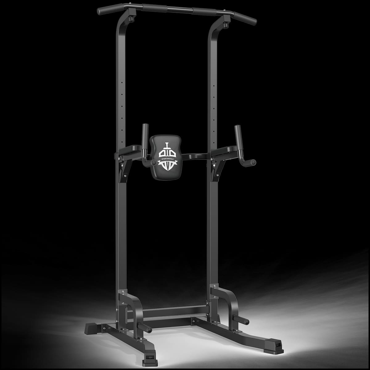 FED Fitness Sportsroyals Series PT1 Adjustable Power Tower Pull-Up Dip Station