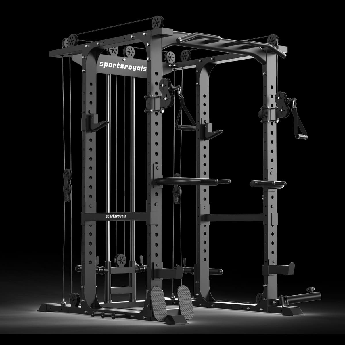 FED Fitness Sportsroyals Series RK1 Multi Function Power Rack