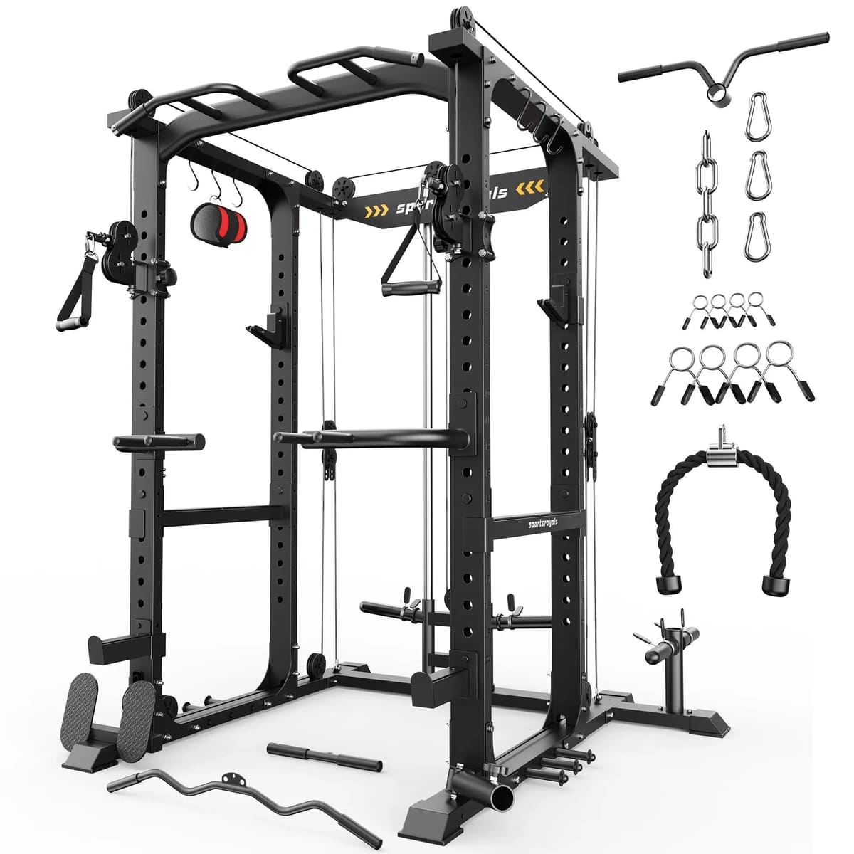 FED Fitness Sportsroyals Series RK1 Multi Function Power Rack