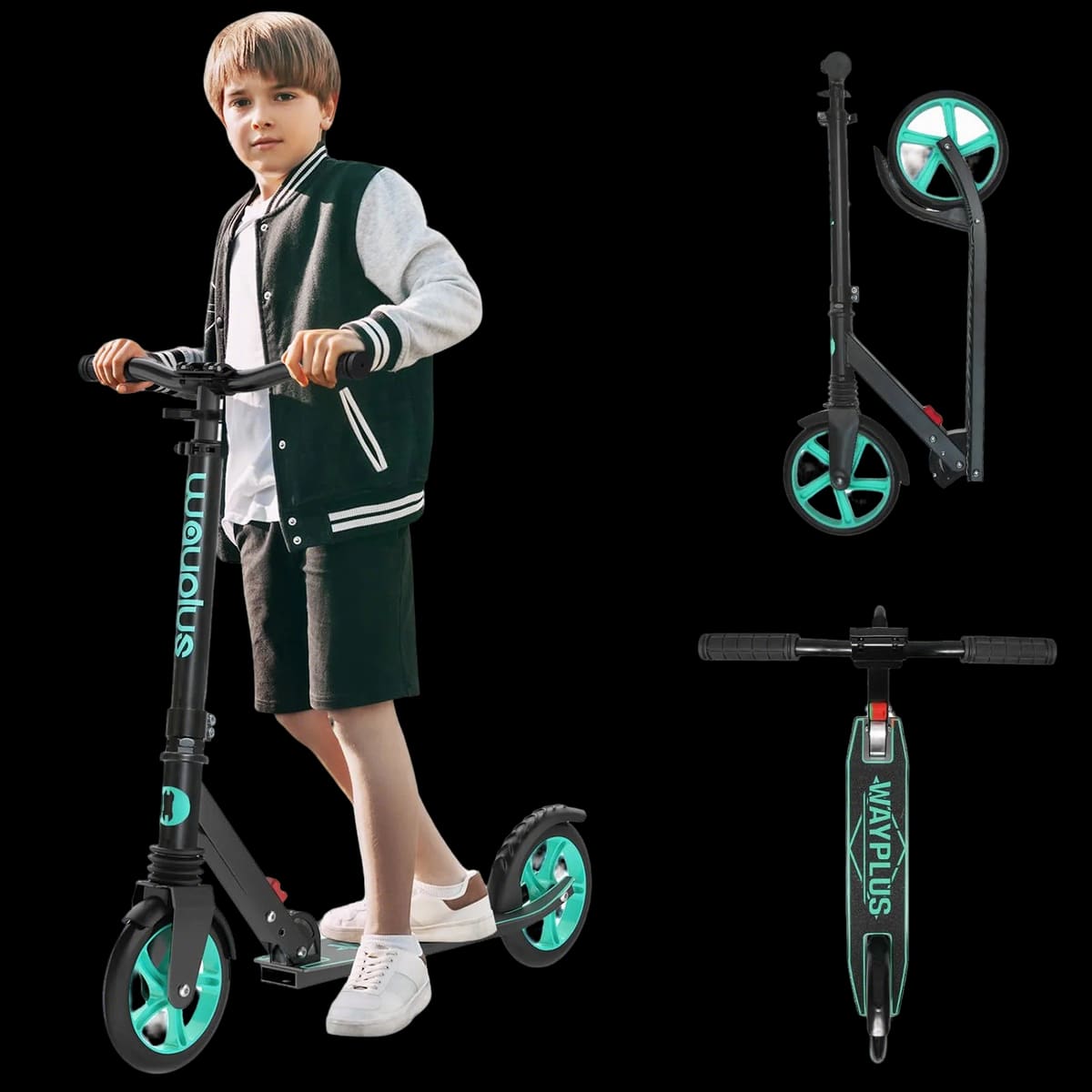 FED Fitness Wayplus Series KS1 Adjustable Foldable Kick Scooter