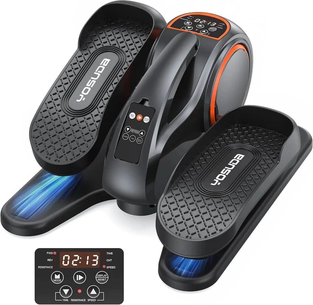 FED Fitness Yosuda Series ET2 Under-Desk Elliptical Trainer With Resistance & Speed Control