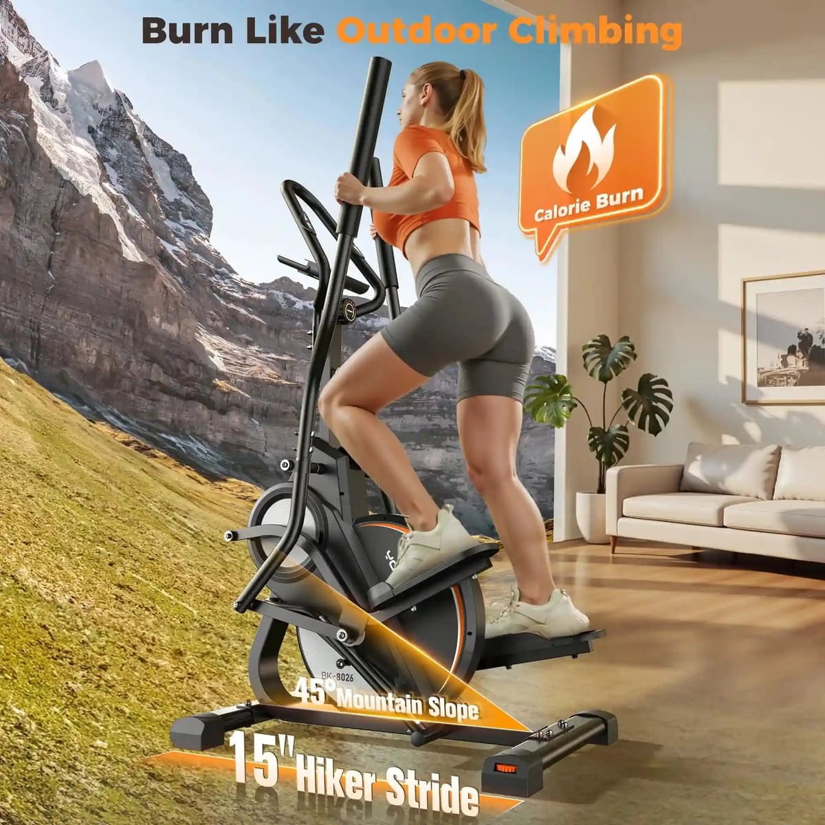 FED Fitness Yosuda Series SC1 Elliptical Stair Climber
