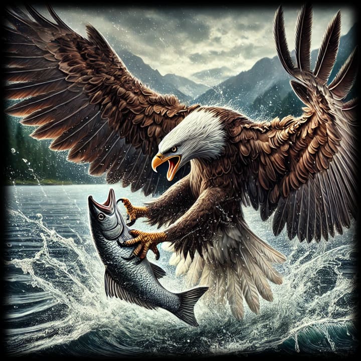 "Flight of the Eagle - Fierce Talons" - ASScoozie Design on FrostBuddy Universal Buddy | A Sweet Sip