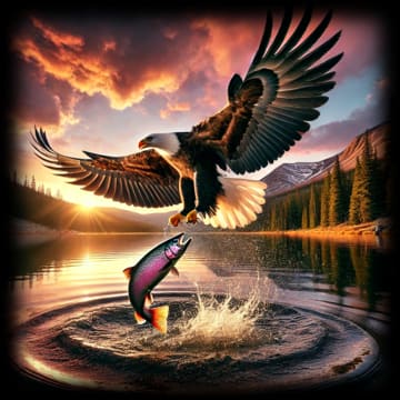 "Flight of the Eagle - Golden Catch" - ASScoozie Design on FrostBuddy Universal Buddy | A Sweet Sip