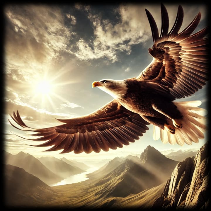 "Flight of the Eagle - Soaring High" - ASScoozie Design on FrostBuddy Universal Buddy | A Sweet Sip
