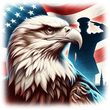"Freedom's Honor - Eagle's Salute" - ASScoozie Design on FrostBuddy Universal Buddy | A Sweet Sip