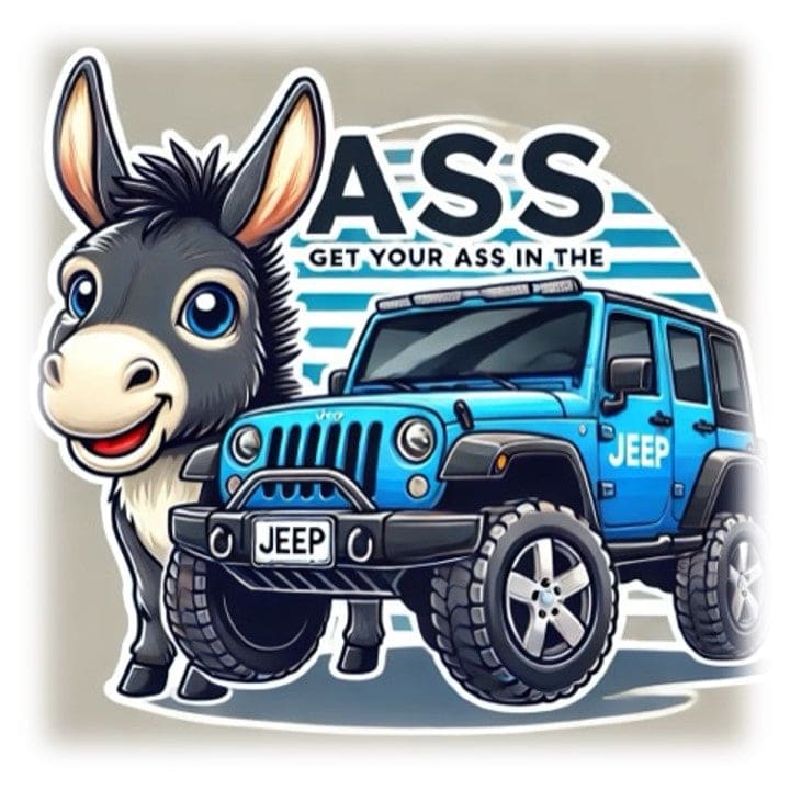 "Get Your ASS...Blue" - ASScoozie Design on FrostBuddy Universal Buddy | A Sweet Sip