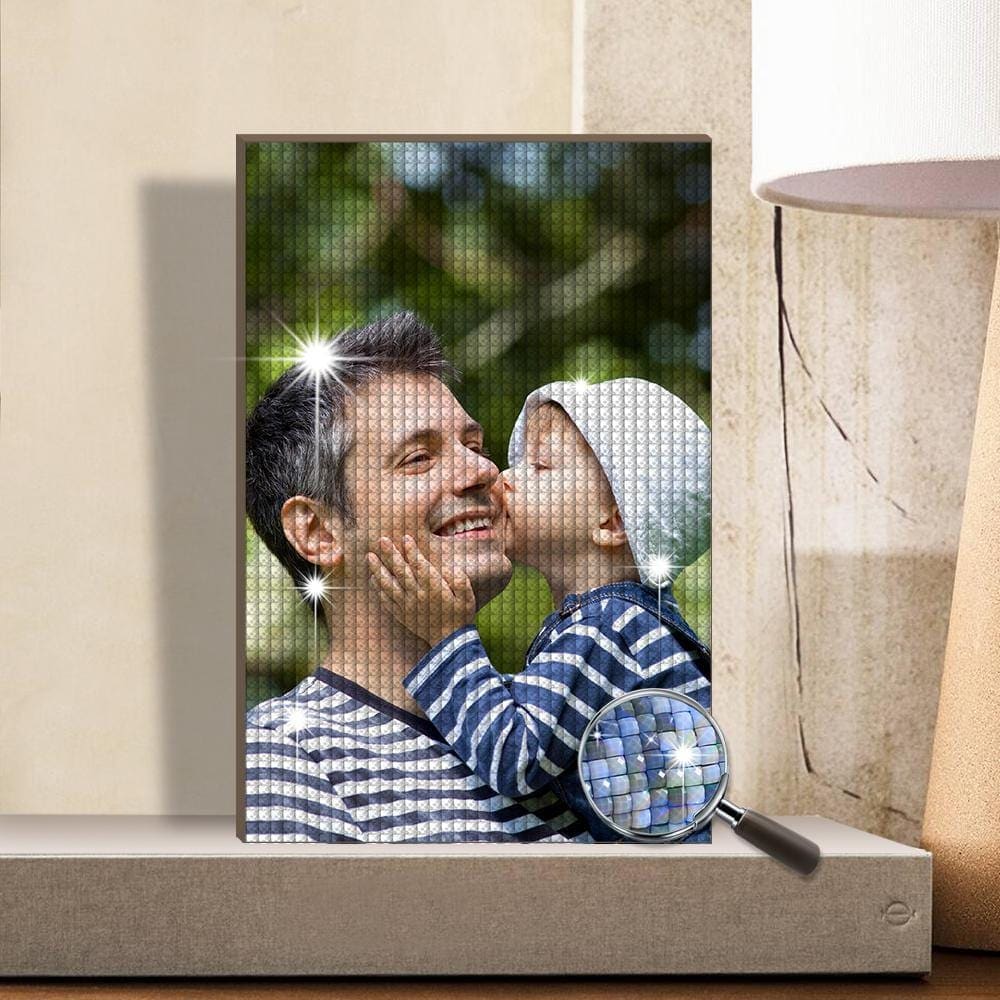 Father's Day Gifts Custom Diamond Painting Family Gift- 5 Sizes