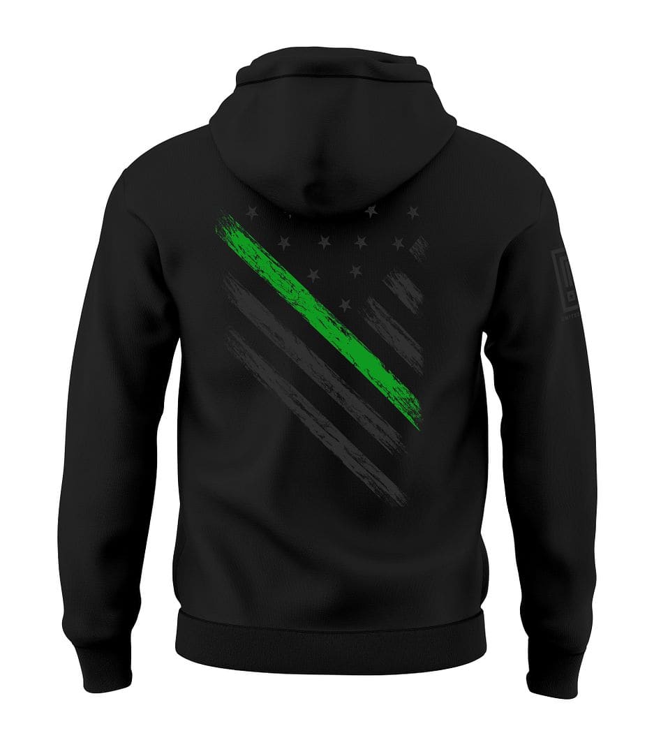 Green Line Flag Stealth Sweatshirt