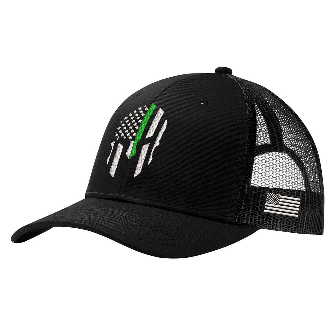 Green Line Spartan Trucker Hat