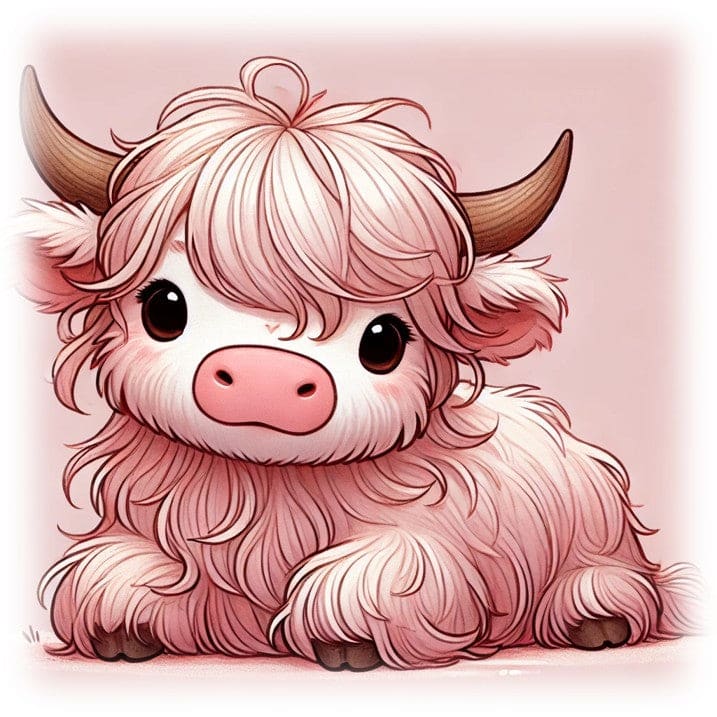 "Heavenly Highlander - Blush" - ASScoozie Design on FrostBuddy Universal Buddy | A Sweet Sip