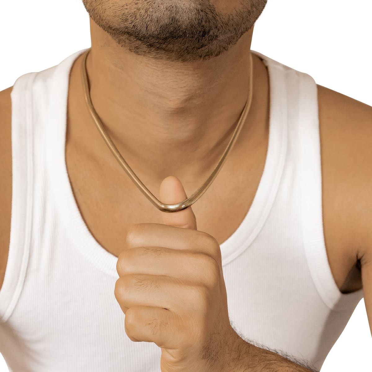 Cross & Snake Chain Jewelry Set Men Waterproof