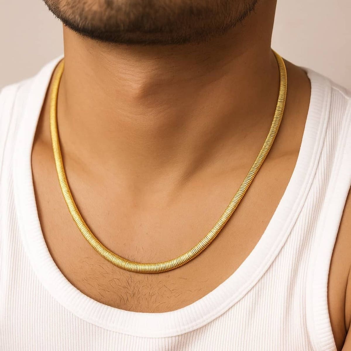 Cross & Snake Chain Jewelry Set Men Waterproof