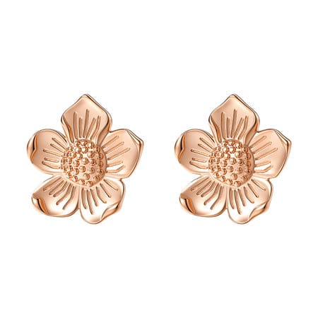 Daisy Flower Stud Earrings Waterproof