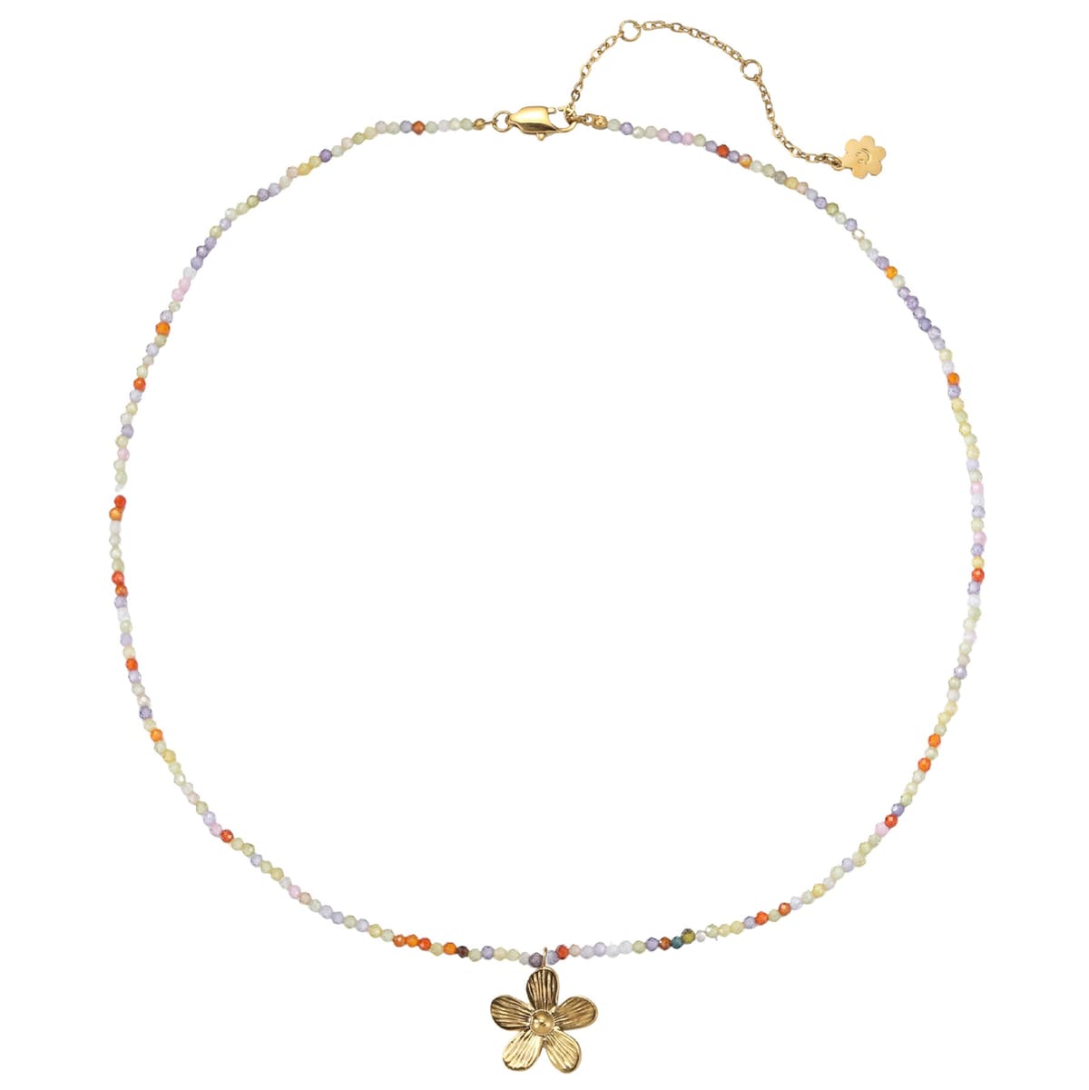 Daisy Summer Bead Necklace Waterproof