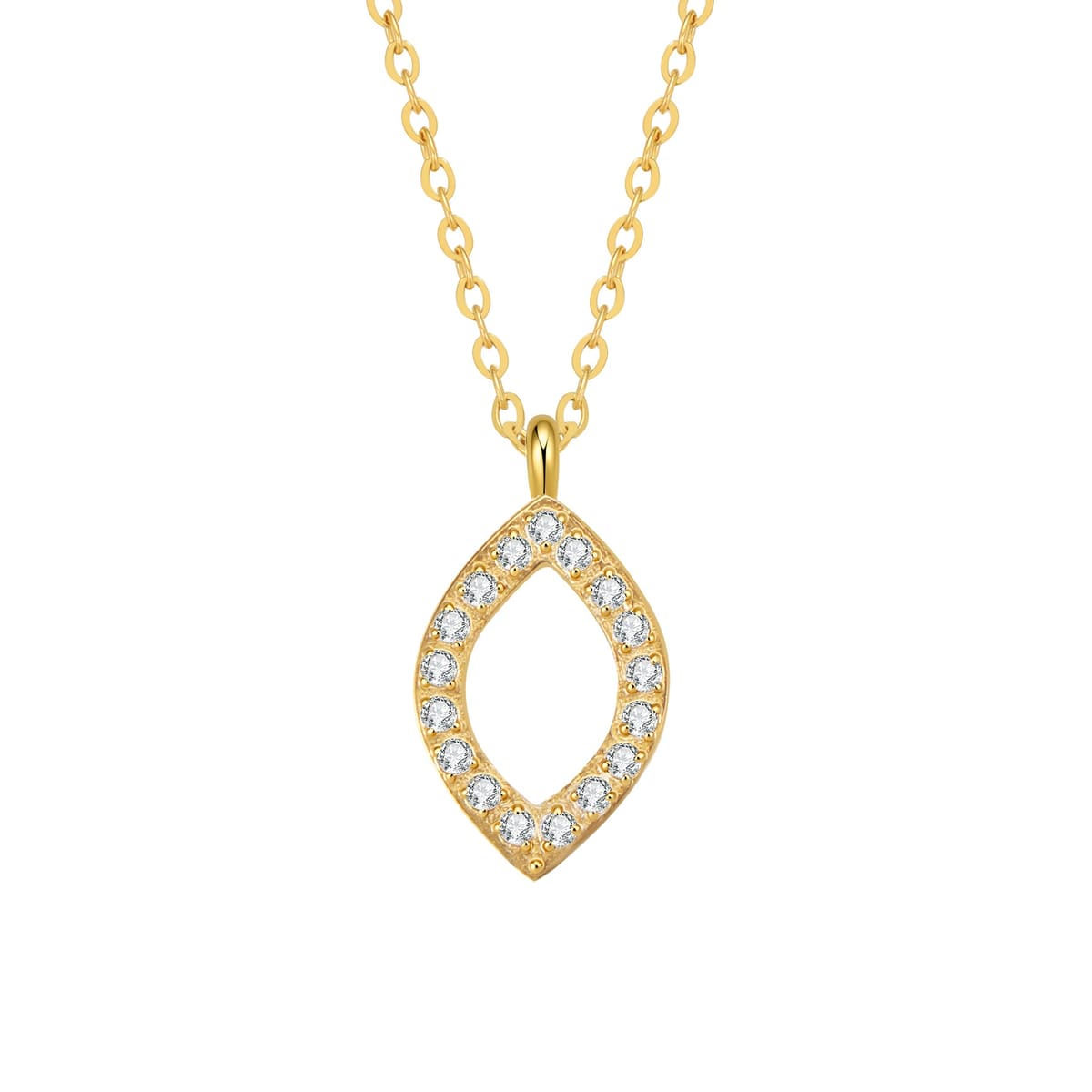 Friendship Soul Crystal Necklace Waterproof
