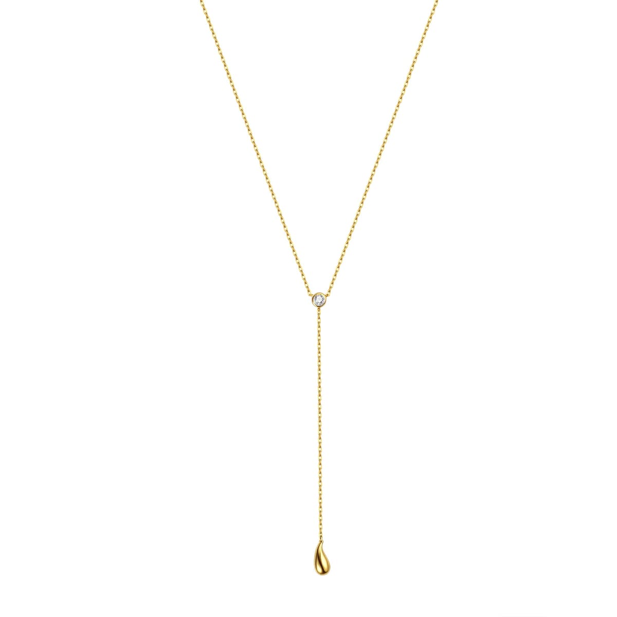 Golden Drop Necklace 14K - Gold