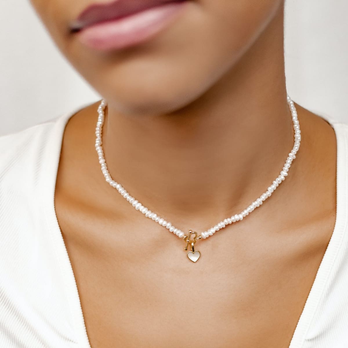Heart Clip-on Pendant Sterling Silver