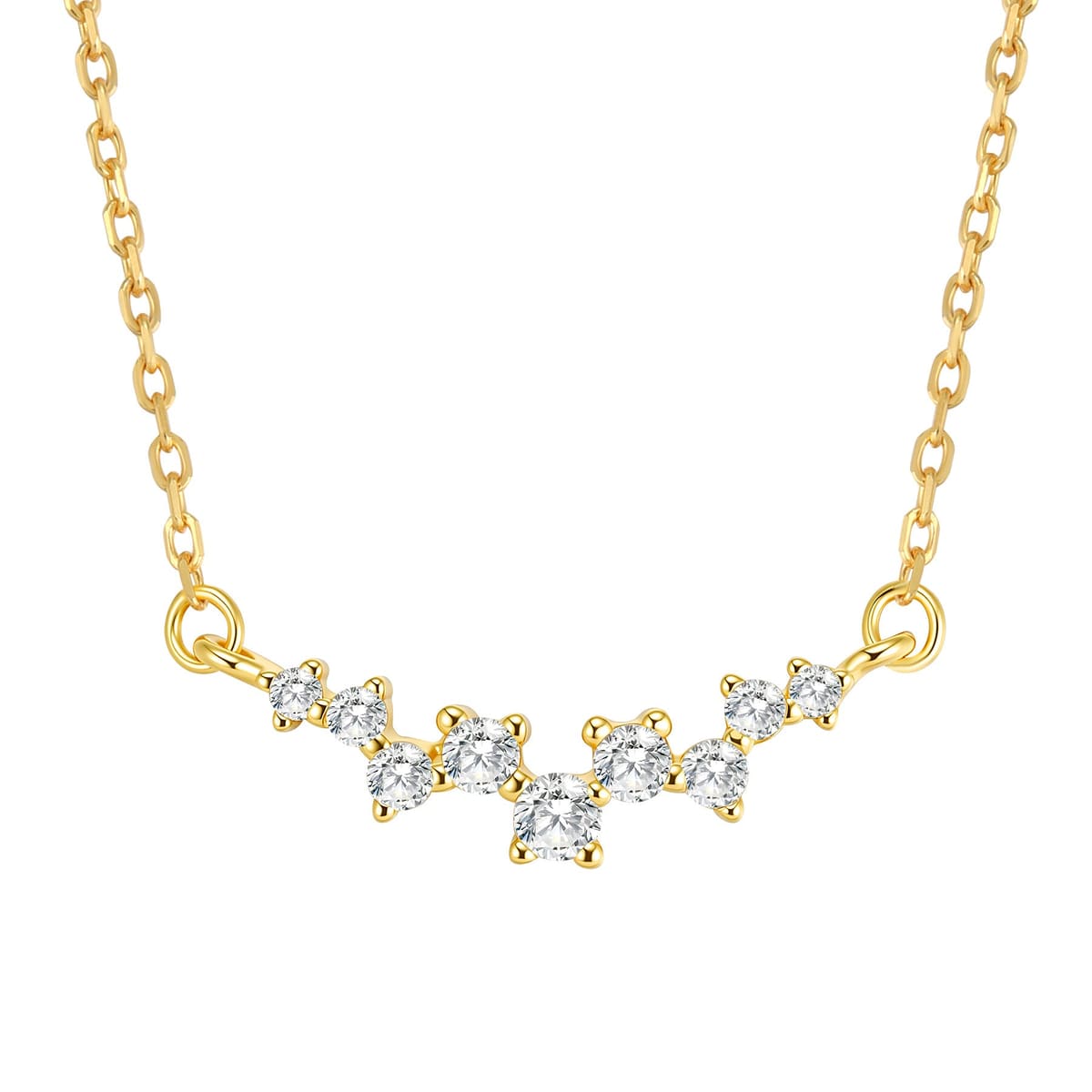 Infinite Shine Necklace Sterling Silver