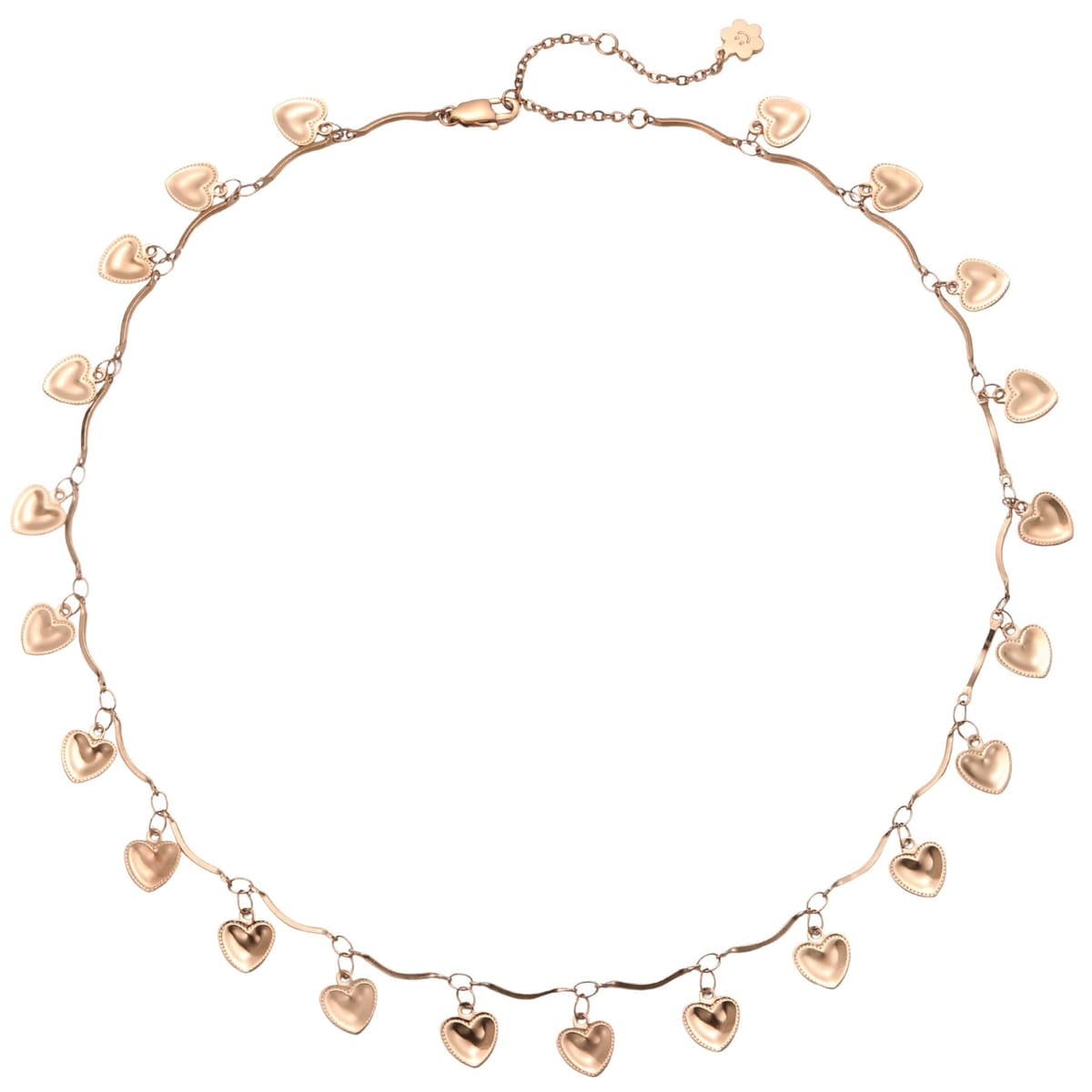 Love Heart Statement Necklace Waterproof