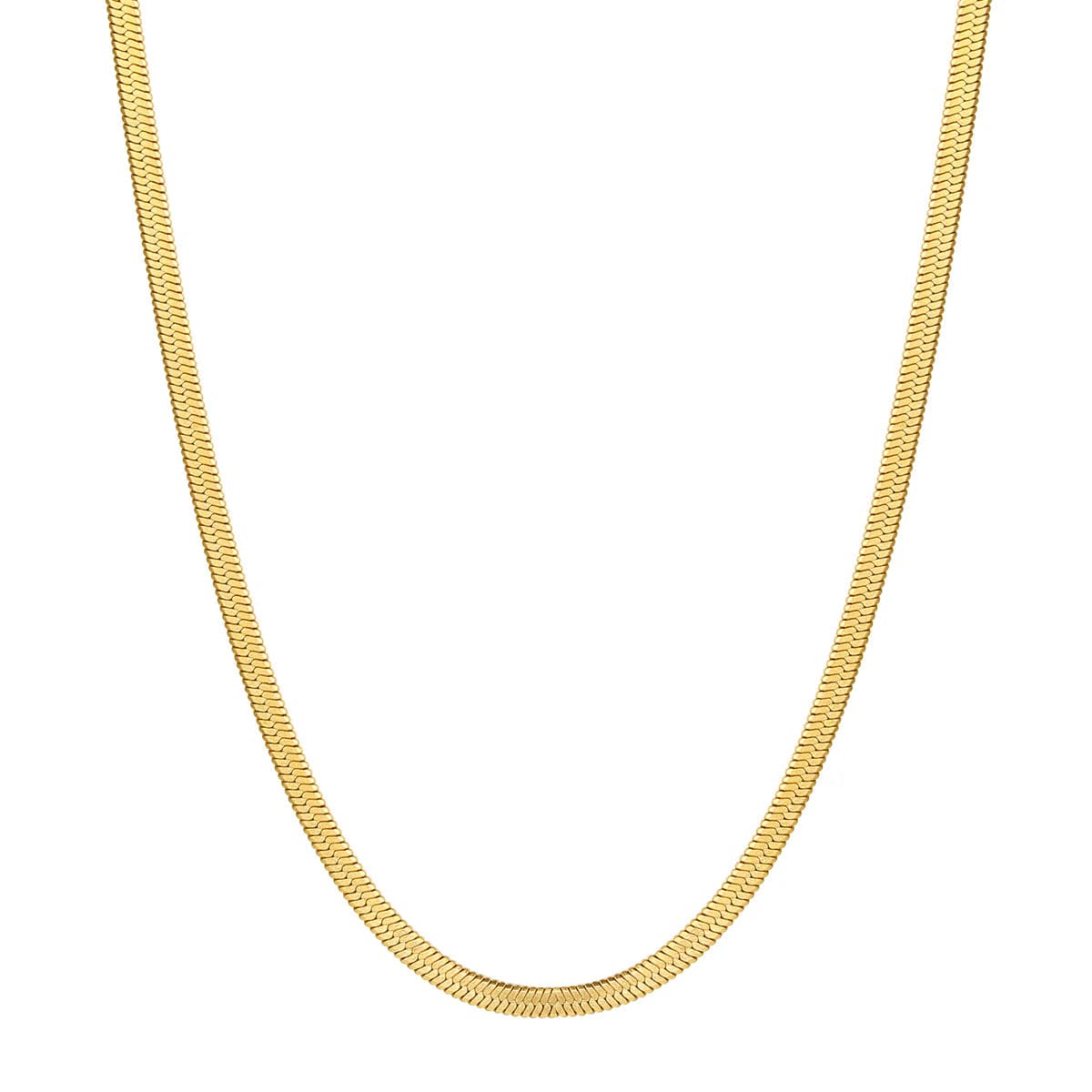 Men Snake Chain Necklace Waterproof