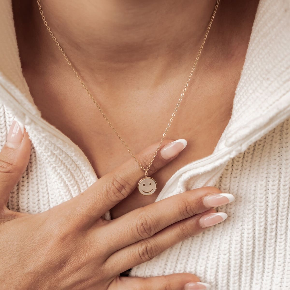 Shell Smiley Jewelry Set Waterproof