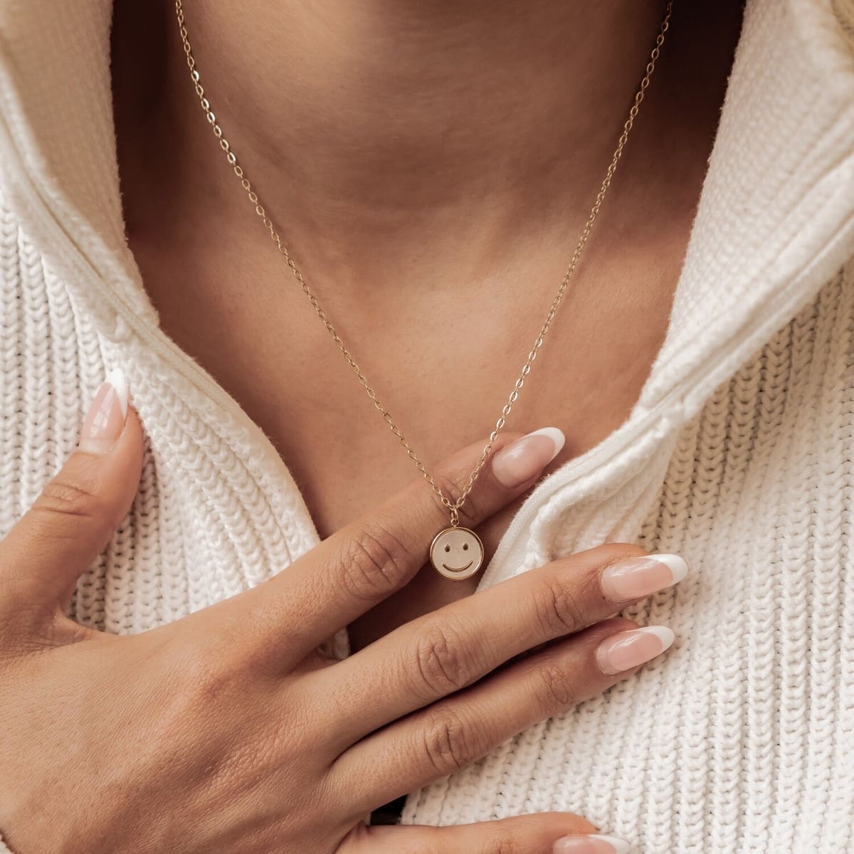 Shell Smiley Jewelry Set Waterproof