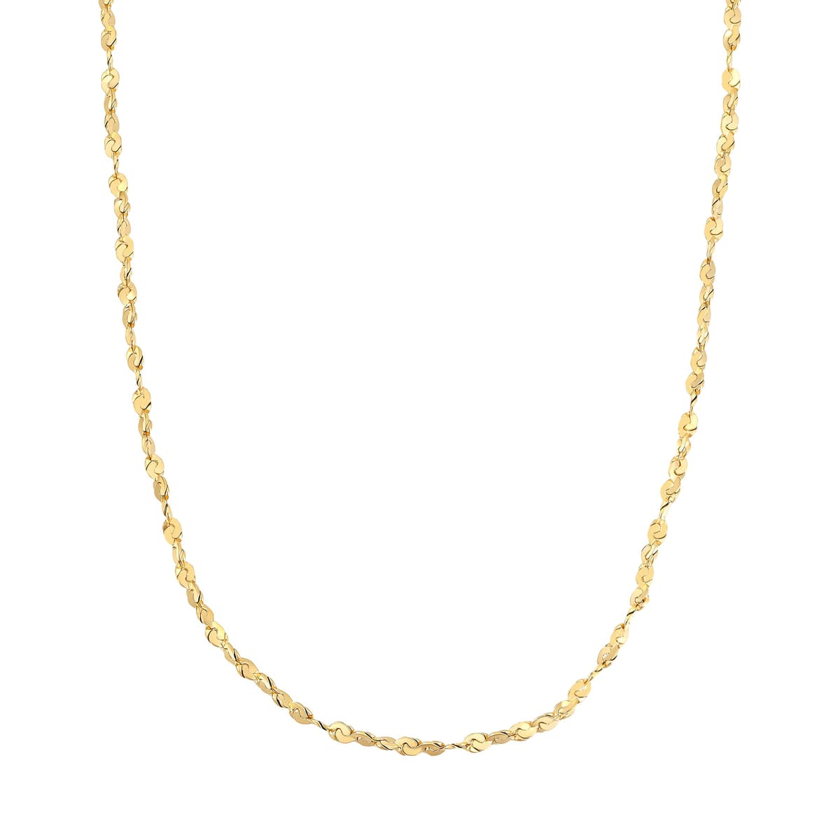 Sleek Singapore Chain Necklace Waterproof