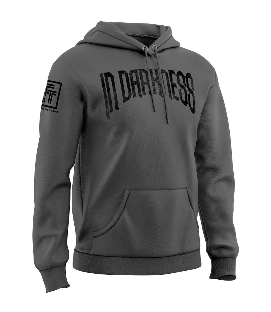 In Darkness We Defend the Light Men's Patriotic Sweatshirt