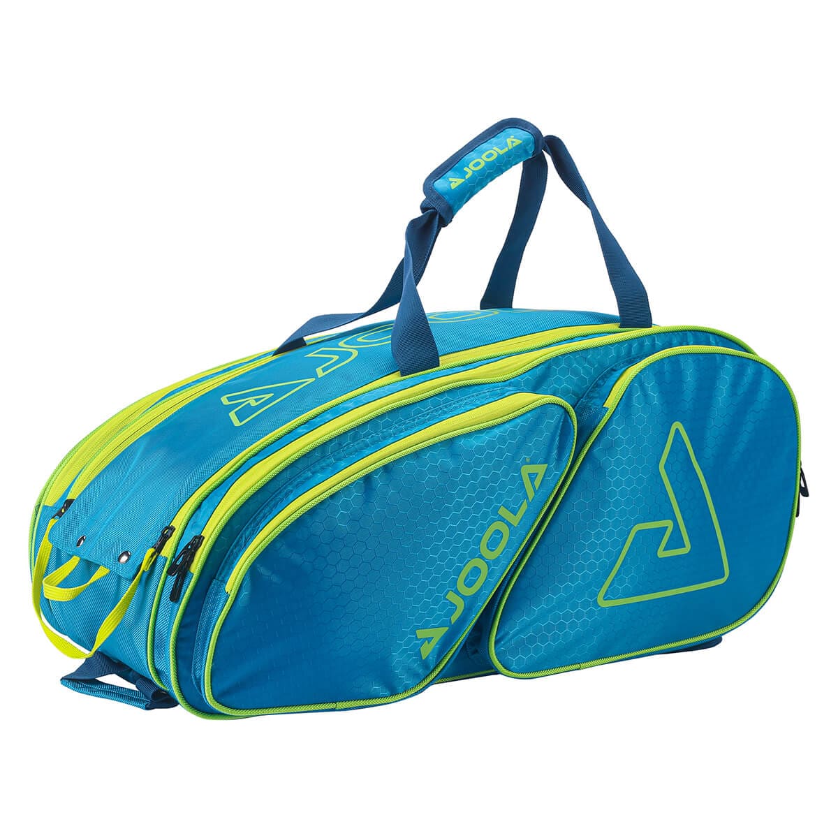 JOOLA Tour Elite Pickleball Bag - Black/Light Blue