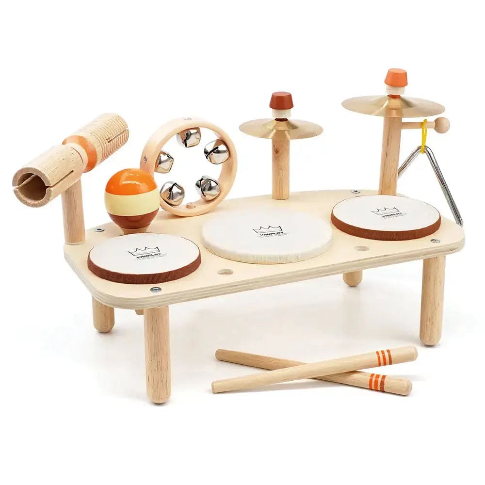 Rhythm Station - Wooden 11-in-1 Musical Table & Drum Set