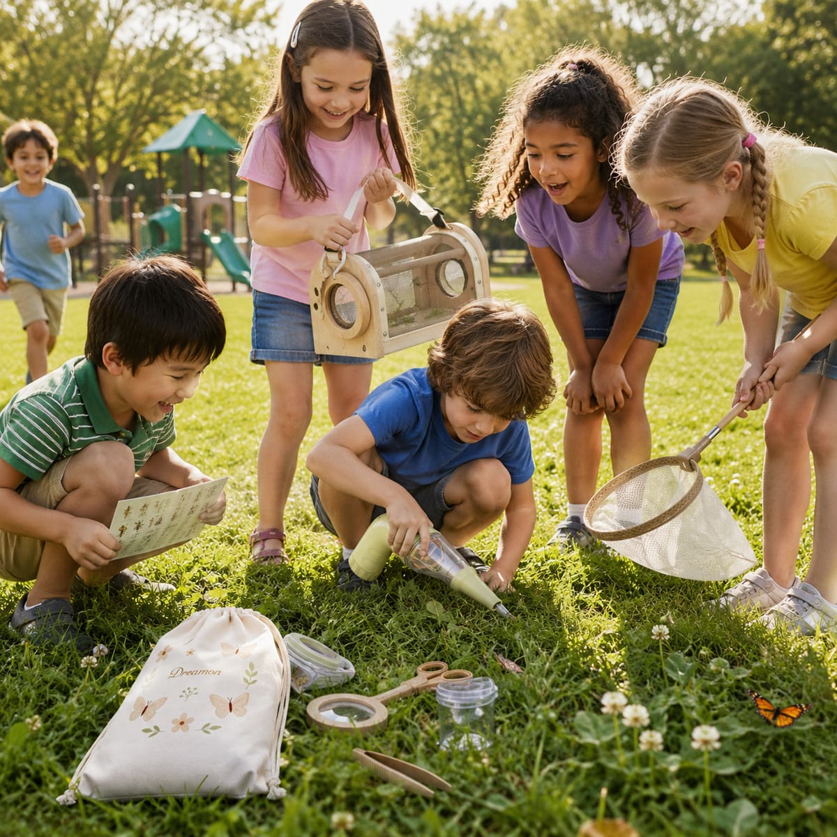 Wooden Bug Catcher Kit for Kids