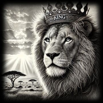 "King of the Jungle - Dawn's Crown" - ASScoozie Design on FrostBuddy Universal Buddy | A Sweet Sip