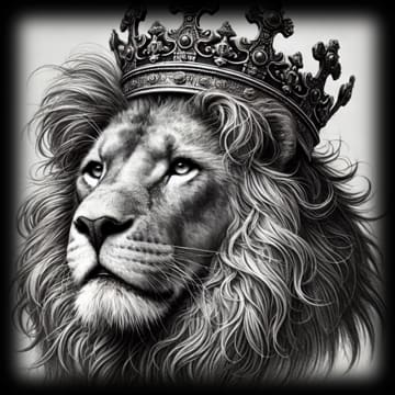 "King of the Jungle - Ink & Crown" - ASScoozie Design on FrostBuddy Universal Buddy | A Sweet Sip