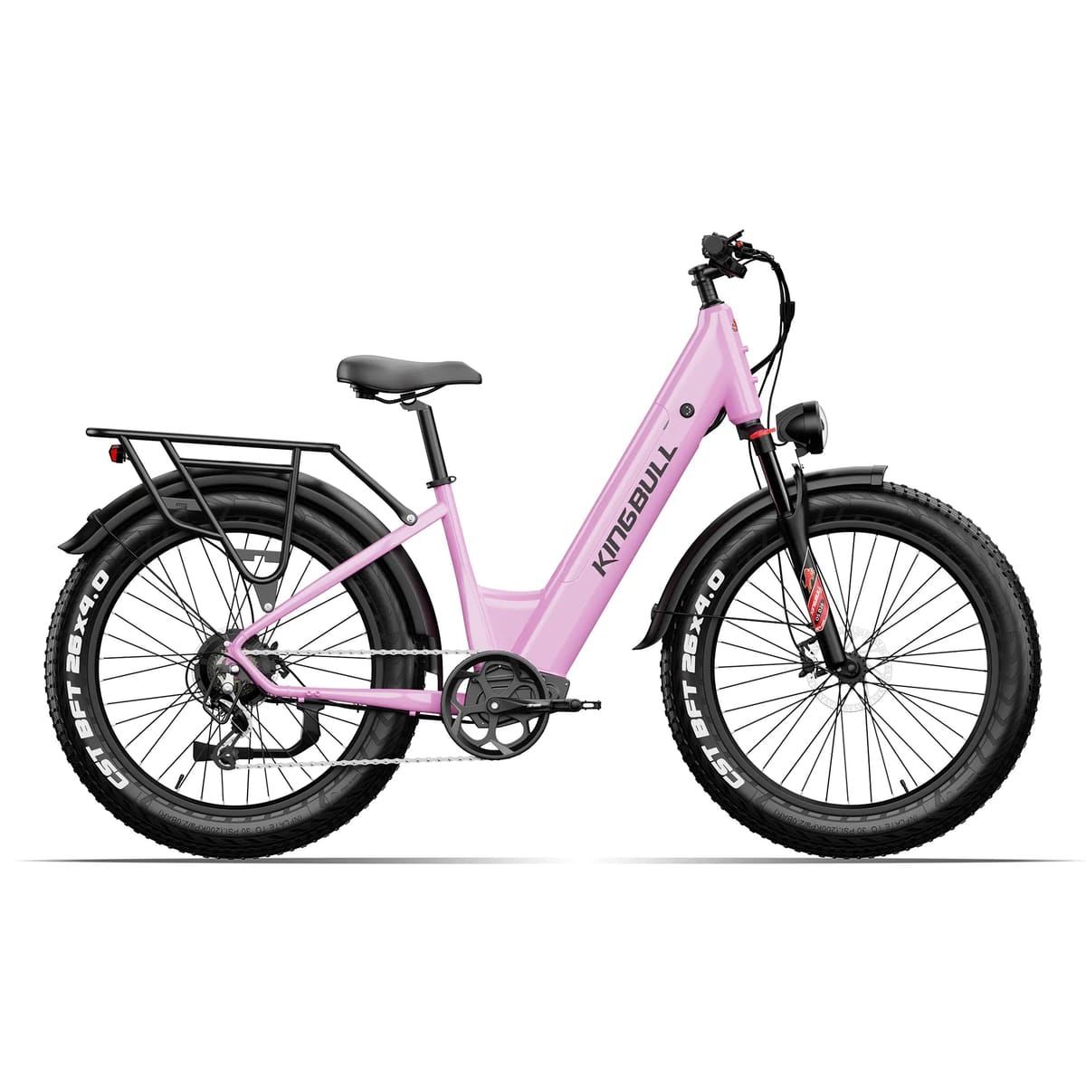 Kingbull Discover ST 2.0 | Premium Off-road & City Electric Bike - Pink / Ebike Only