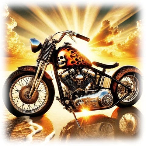 "Live to Ride - Sunburst Chrome" - ASScoozie Design on FrostBuddy Universal Buddy | A Sweet Sip