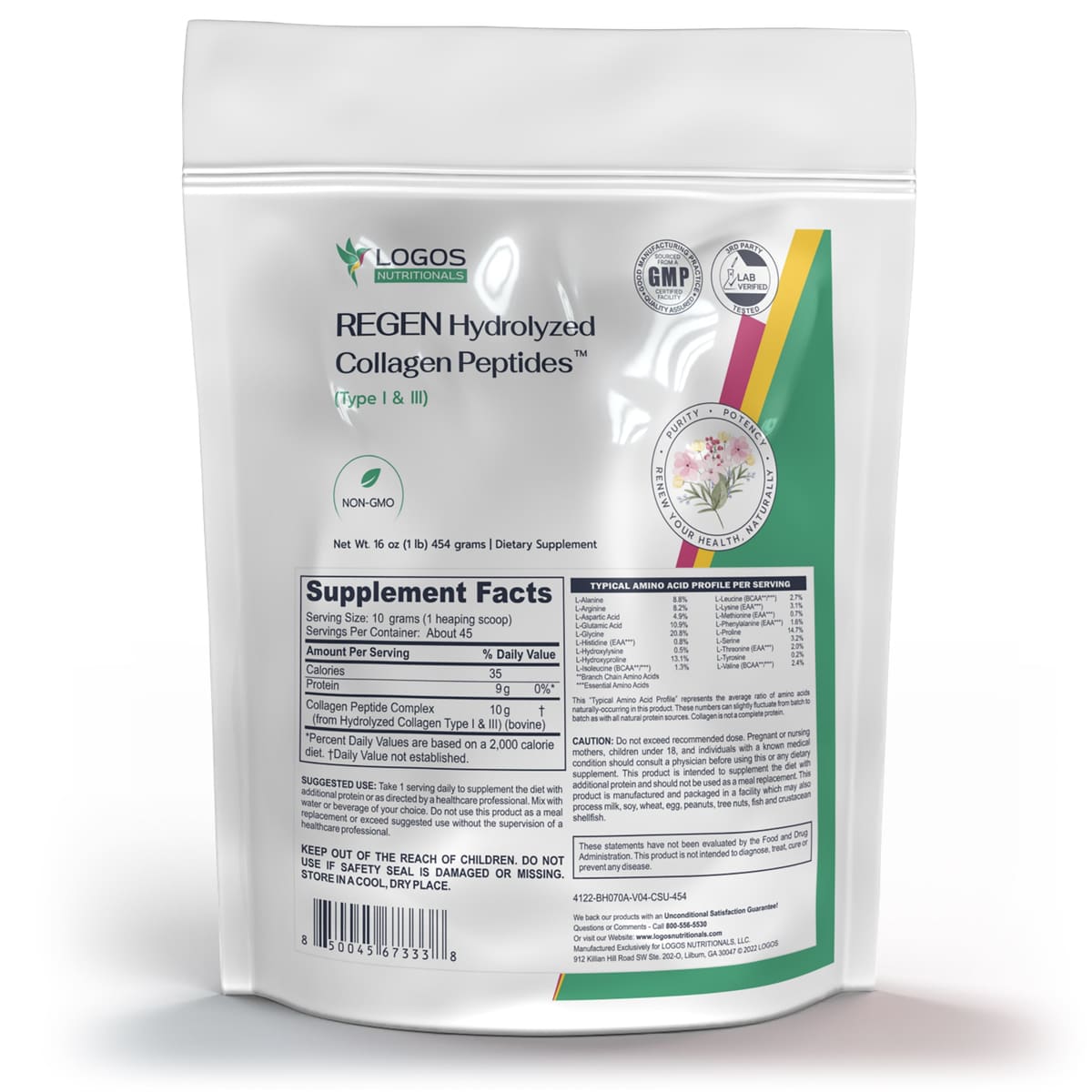 Regen Hydrolyzed Collagen Peptides™