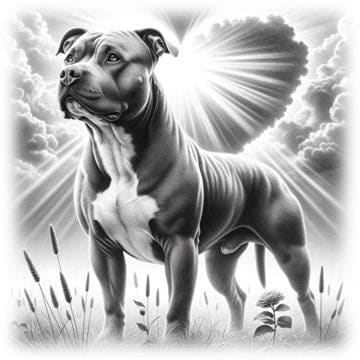 "Loyal Protector Pitbull - Heart of Gold" - ASScoozie Design on FrostBuddy Universal Buddy | A Sweet Sip